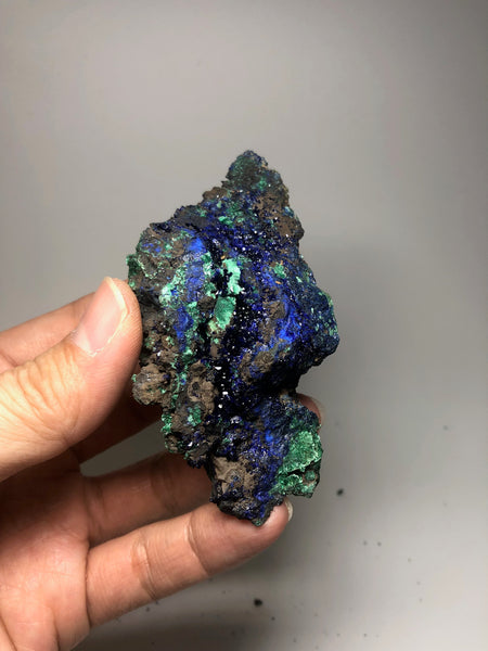 Azurite Malachite Crystal Raw Mineral 136g