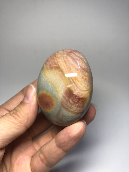 Polychrome Jasper Palm Stones 151g