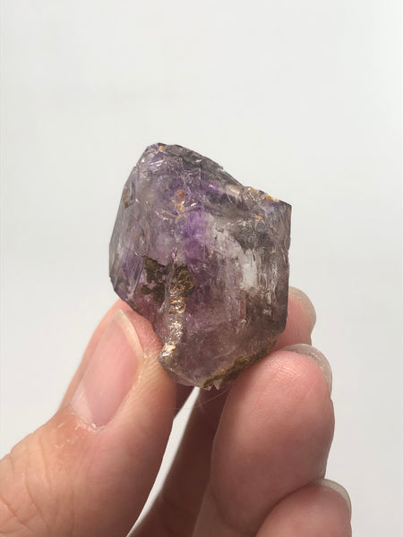Amethyst Quartz with Mini Enhydro Raw Crystals 16g