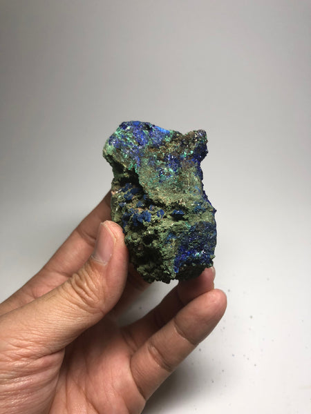 Azurite Malachite Crystal Raw Minerals 171g