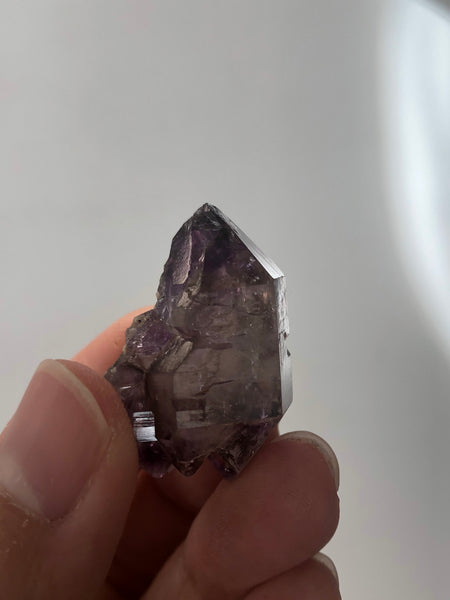 Amethyst Quartz Double Terminated Raw Crystals 18g