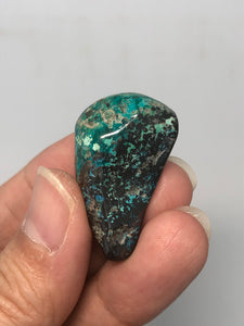 Chrysocolla with Dioptase Tumbled Stones 19g