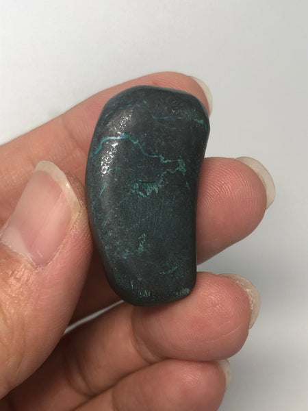 Chrysocolla with Heterogenite Tumbled Stones 19g