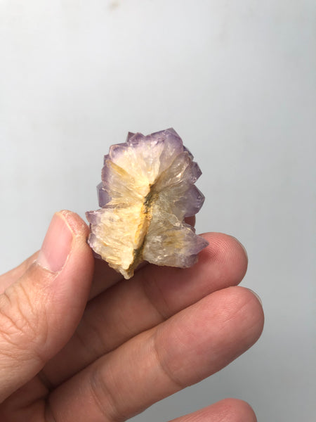Amethyst Spirit Cactus Quartz Raw Crystals 21g