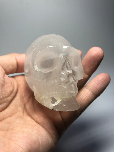 Selenite Crystal Skull 250g