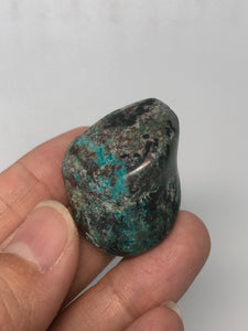 Chrysocolla with Cuprite and Heterogenite Tumbled Stones 25g