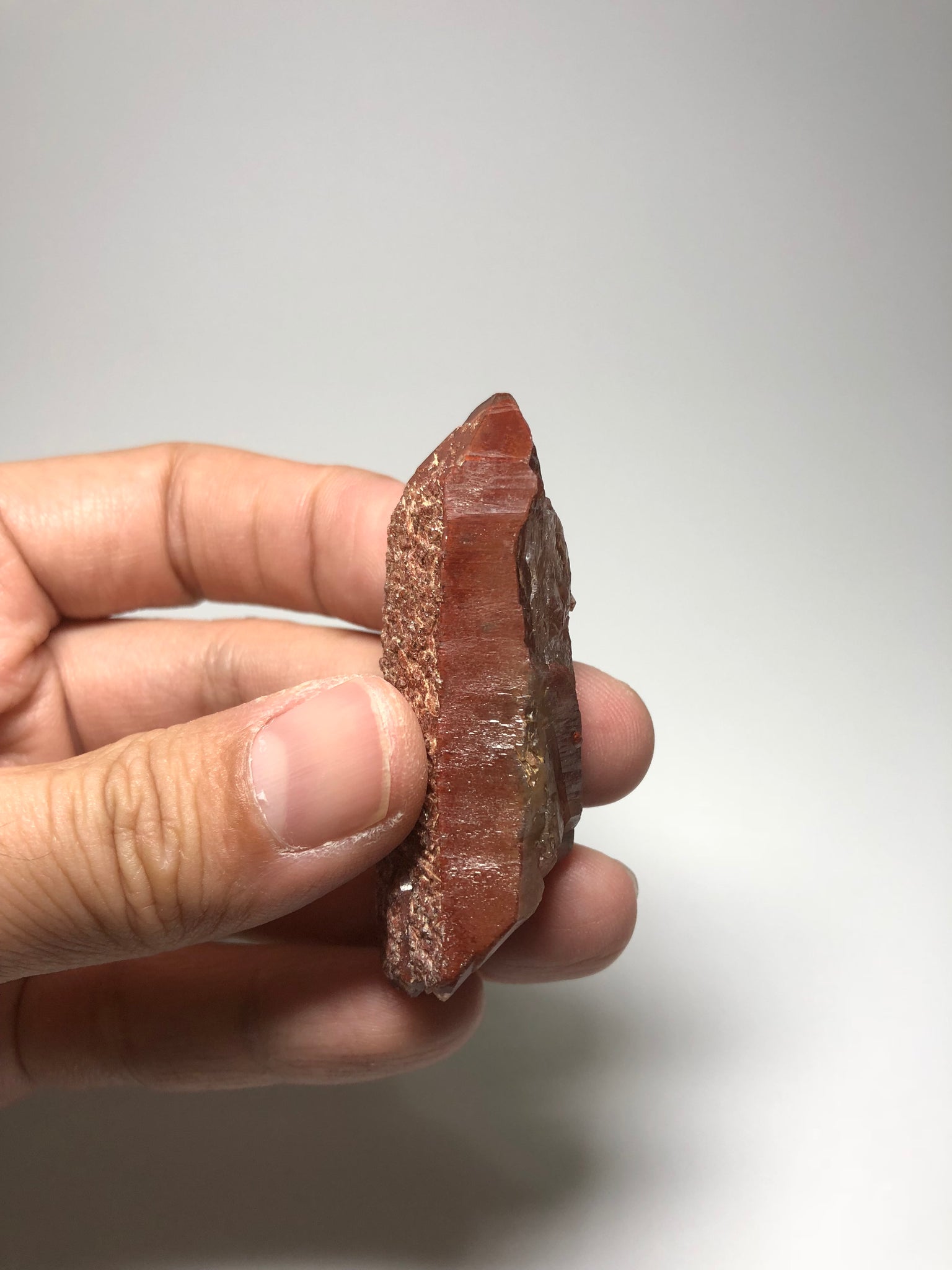 Red Quartz Raw Crystals (Hematoid Quartz) 28g