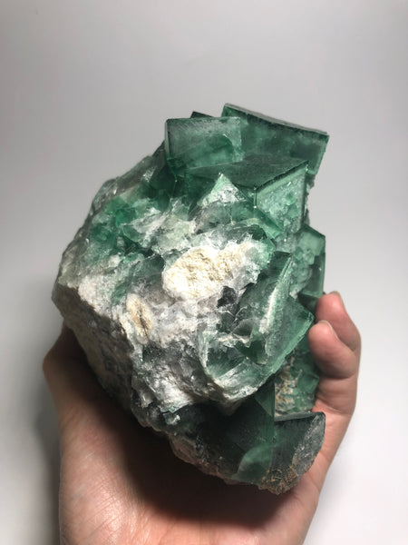 Green Fluorite Raw Specimen From Madagascar 2900g