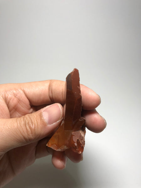 Red Quartz Raw Crystals (Hematoid Quartz) 33g