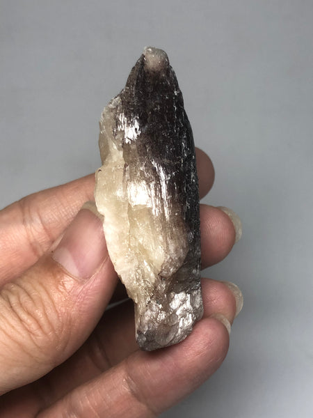 Stilbite with Hematite Raw Crystals 33g