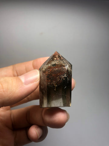 Lodolite Crystal Point (Garden Quartz) 33g