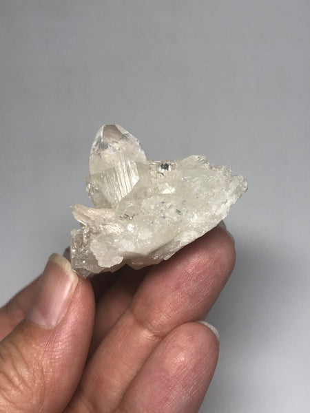 Apophyllite with Stilbite Raw Crystals 38g