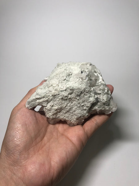 Calcite on Quartz with Galena 429g