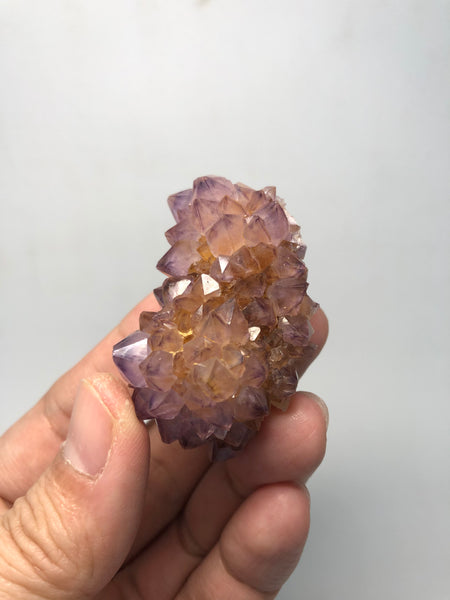 Amethyst Spirit Cactus Quartz Raw Crystals 46g