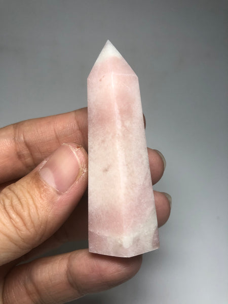 Pink Opal Crystals Point 46g