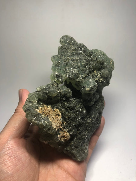 Prehnite with Epidote Raw Crystals 542g