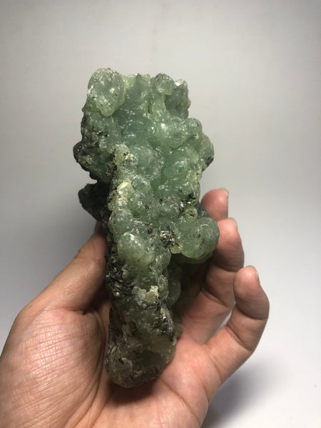 Prehnite with Epidote Raw Crystals 542g