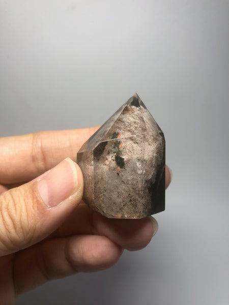 Lodolite Crystal Point (Garden Quartz) 54g