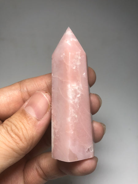 Pink Opal Crystals Point 57g