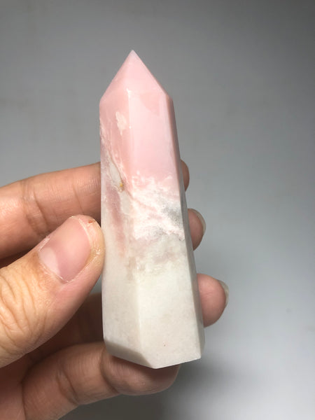 Pink Opal Crystals Point 60g