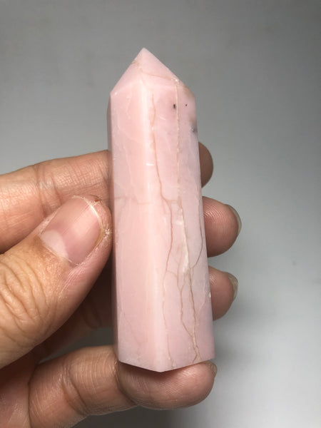 Pink Opal Crystals Point 64g