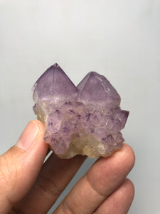 Amethyst Spirit Cactus Quartz Raw Crystals 65g