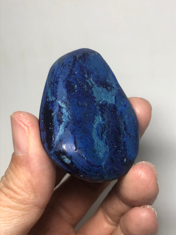 Azurite Palm Stones 65g