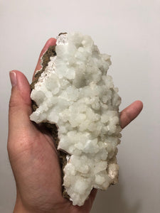 Prehnite and Zeolite Raw Crystals 665g