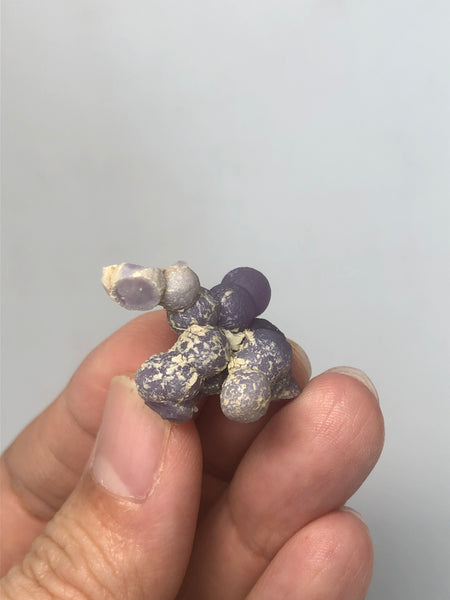 Grape Agate Raw Crystals 6g