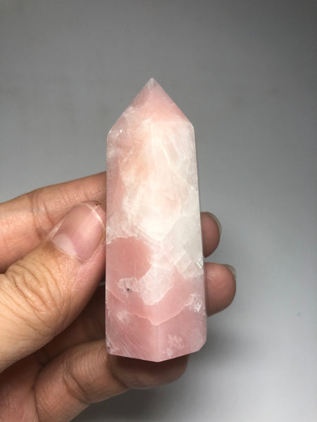 Pink Opal Crystals Point 74g