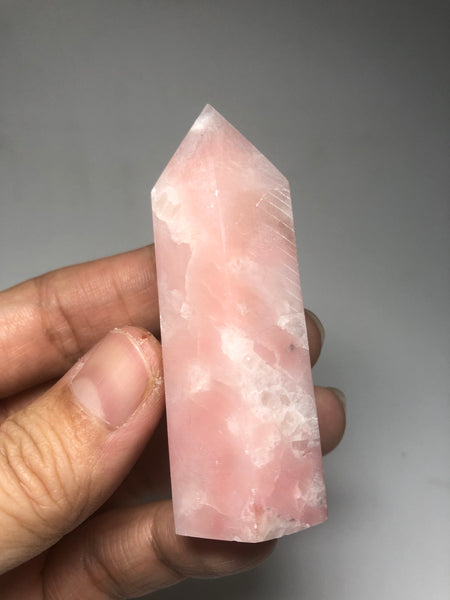 Pink Opal Crystals Point 74g