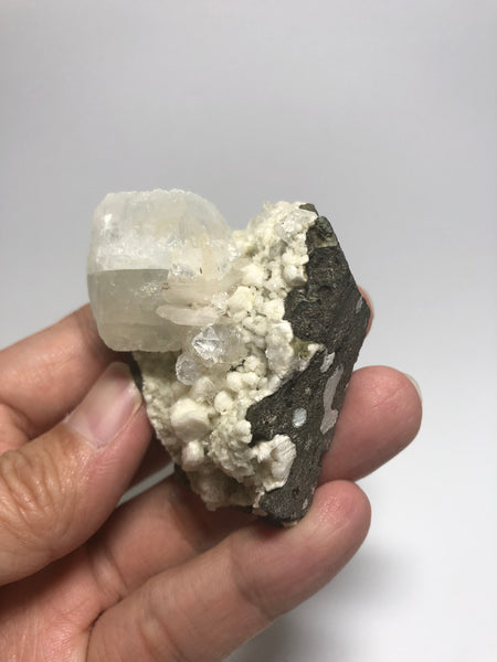 Apophyllite with Zeolite Raw Crystals 75g