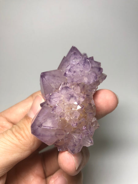 Amethyst Spirit Cactus Quartz Raw Crystals 88g