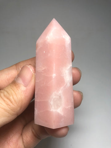 Pink Opal Crystals Point 89g