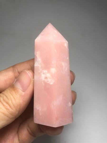 Pink Opal Crystals Point 89g