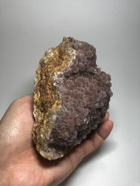 Pink Bi-colour Cobalto Calcite With Hematite 905g