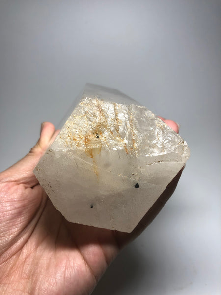 Tourmalinated Quartz Crystal Point 906g
