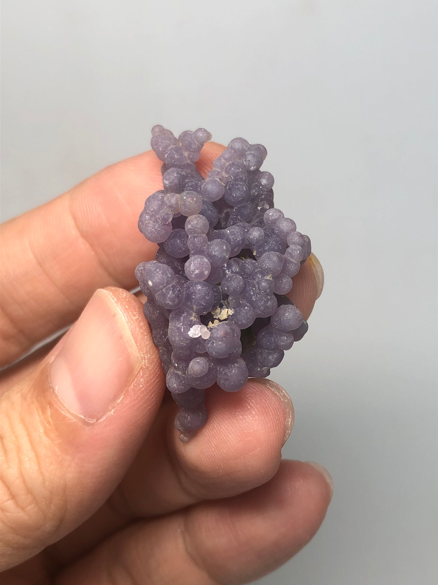 Grape Agate Raw Crystals 9g
