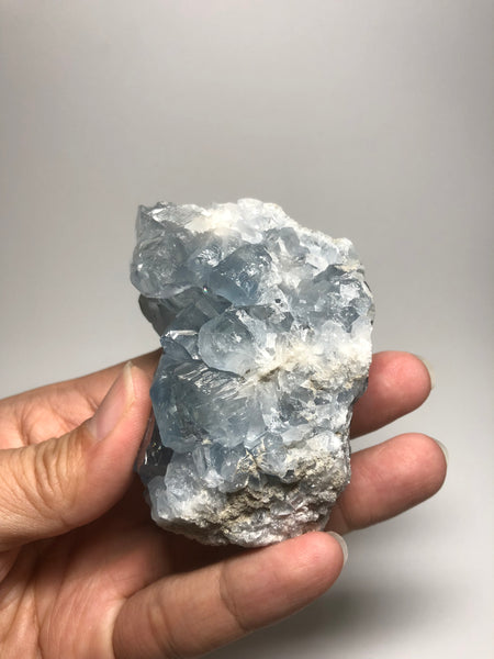 Blue Celestite Clusters Raw Crystals