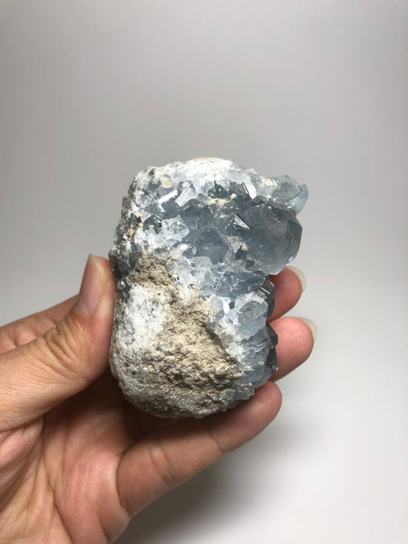 Blue Celestite Clusters Raw Crystals