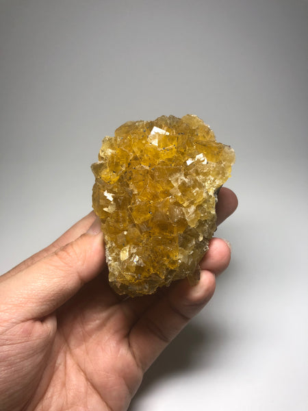 Yellow Fluorite from Spain