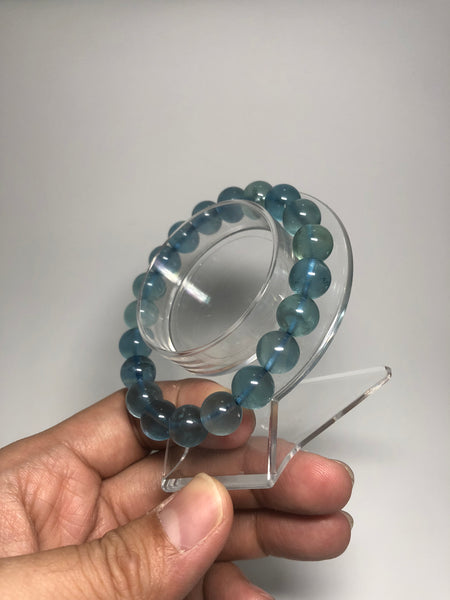 Blue Fluorite Crystal Bracelets 8mm