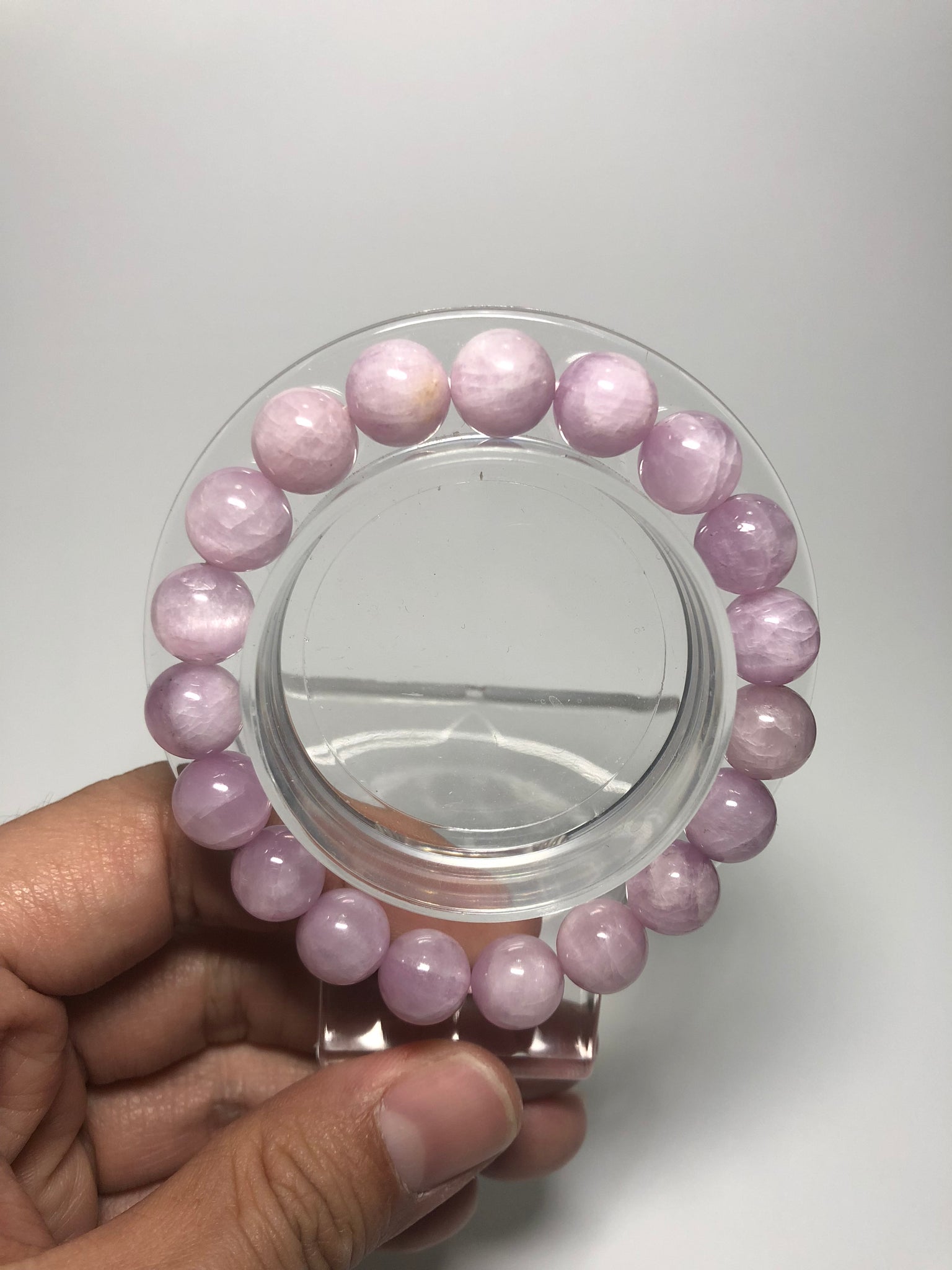 Lilac Kunzite Crystal Bracelets 10mm