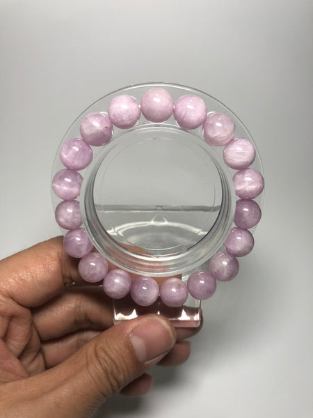 Lilac Kunzite Crystal Bracelets 10mm
